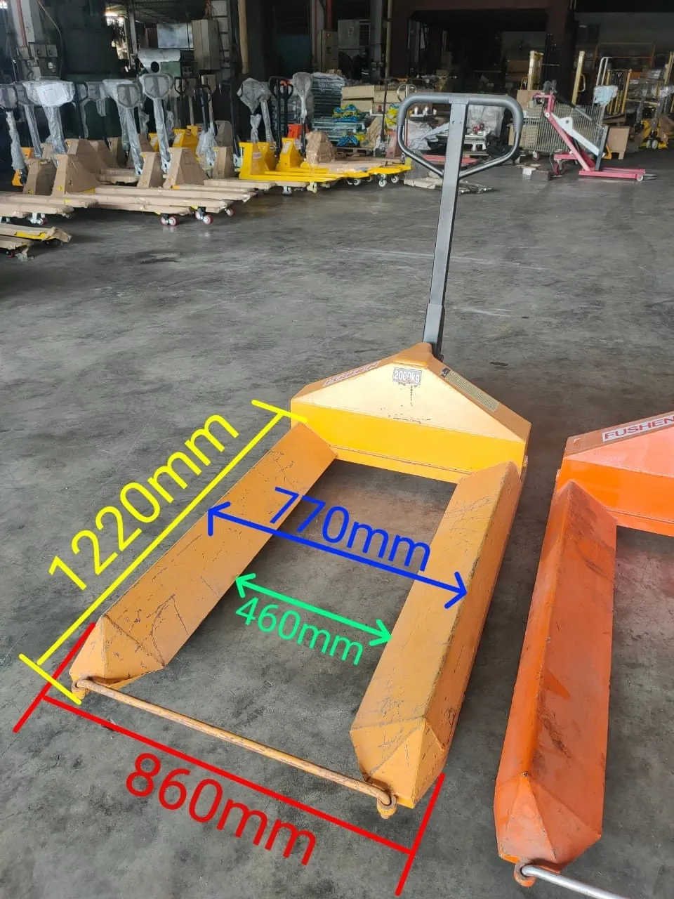 Paper Roll Pallet Truck [ZT Series]