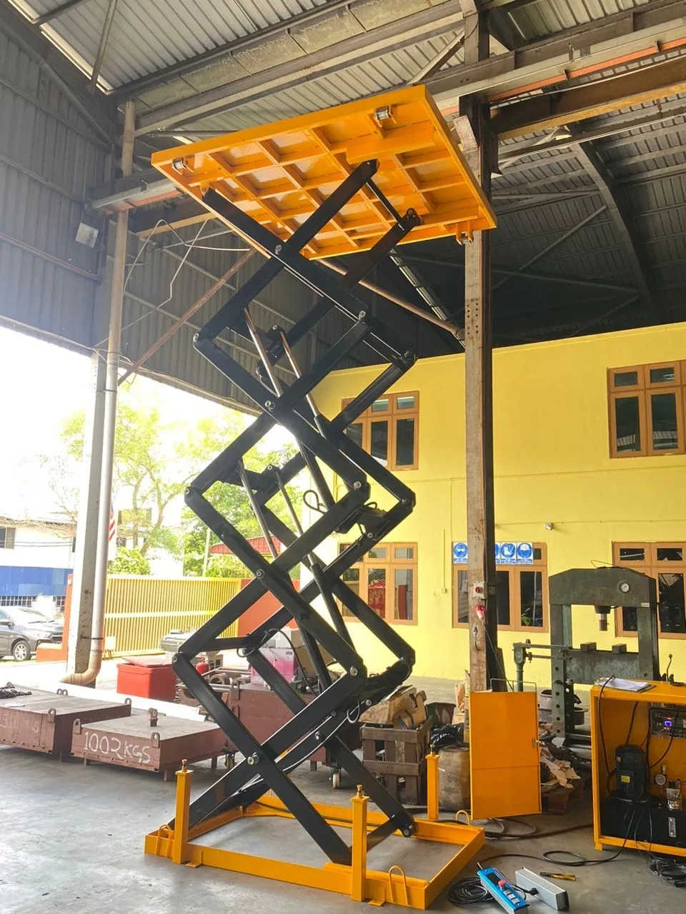 Thank You Customer For The Project Scissor Lift Table