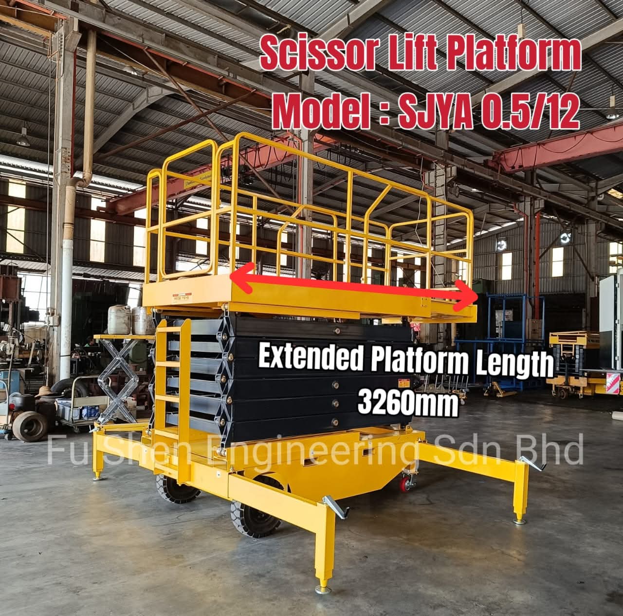 Top-Rated Self Propelled Scissor Lift Table in Malaysia
