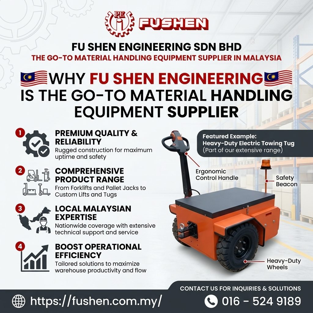 Why Fu Shen Engineering is the Go-To Material Handling Equipment Supplier in Malaysia